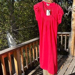 Seneca Hibiscus NWT Organic Cotton Dress